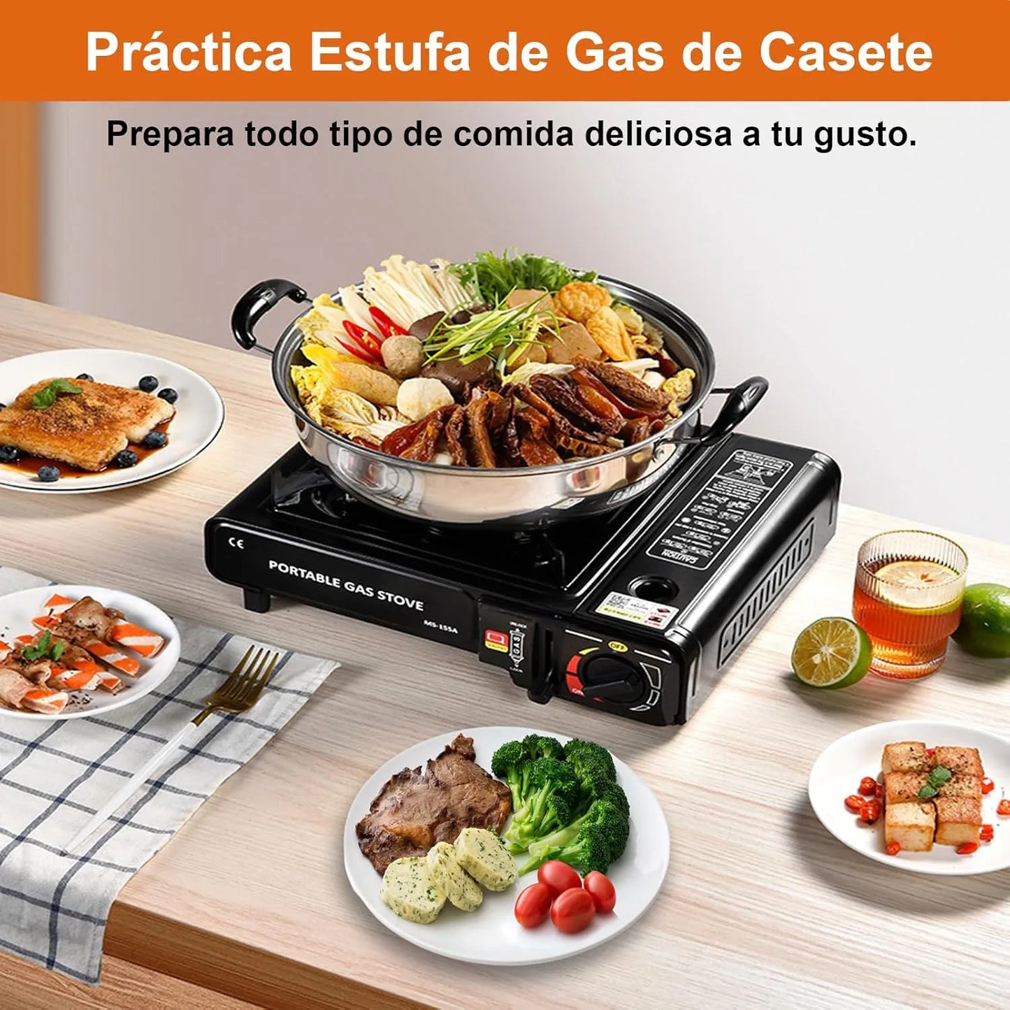 Fogon Estufa Calentador Portatil