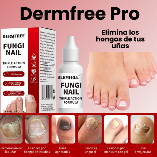DERMFREE PRO - Elimina los hongos de tus uñas en dias