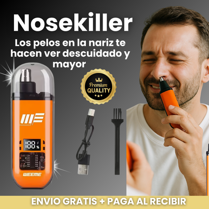 NoseKiller — La afeitadora que elimina esos pelos de nariz y orejas en 10 segundos
