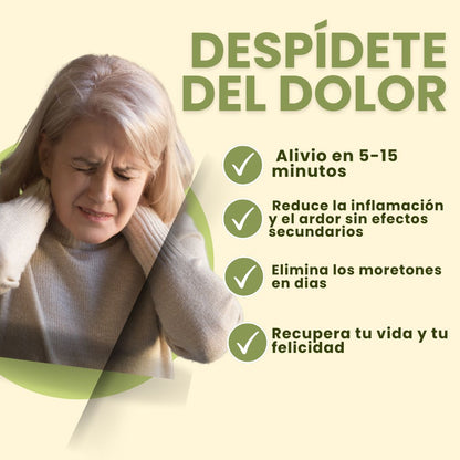 Crema Inflamax ® Elimina dolores musculares crónicos en minutos, no en semanas