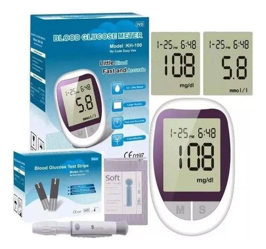 Glucometro Digital para Control Metabólico.