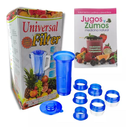 Filtro Mágico Standar Para Licuadora - Gratis Libro De Jugos