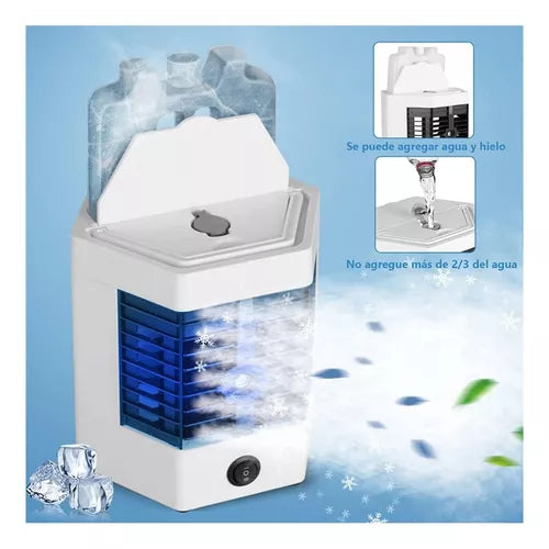 Ventilador Humidificador Portatil - Artic Cool