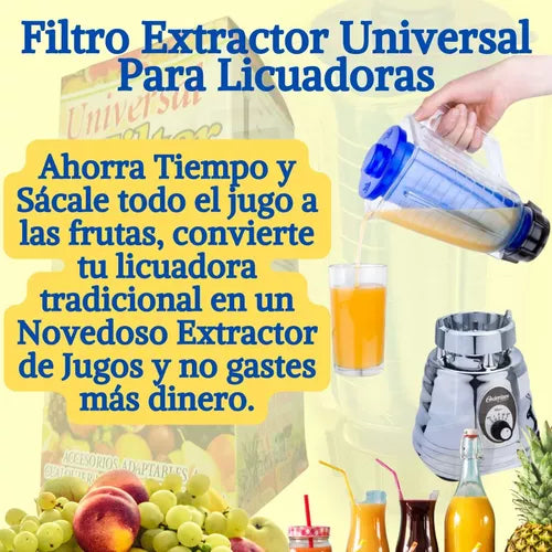 Filtro Mágico Standar Para Licuadora - Gratis Libro De Jugos