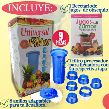 Filtro Mágico Standar Para Licuadora - Gratis Libro De Jugos