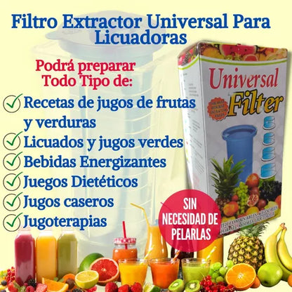 Filtro Mágico Standar Para Licuadora - Gratis Libro De Jugos