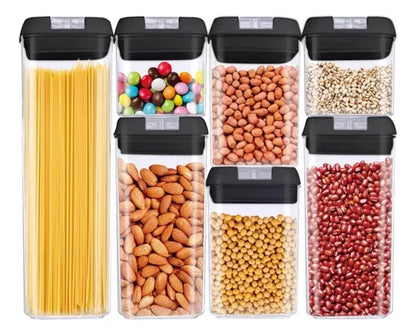 Frascos Hermeticos Para Alimentos 7 Piezas