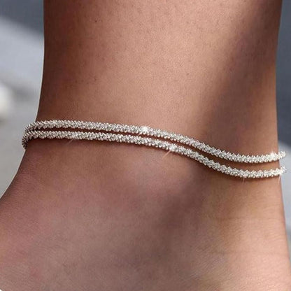 Tobillera TEWIKY✨ Chapada en oro 14k