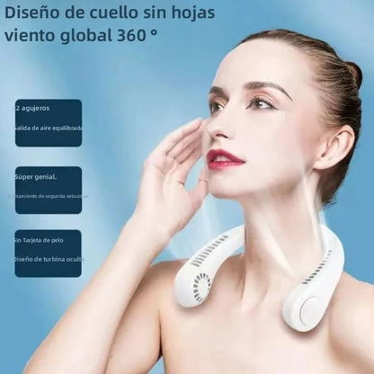 Ventilador De Cuello Recargable Potente
