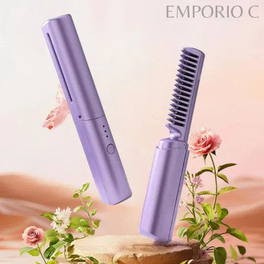 Peine alisador de cabello inalámbrico 5 en 1
