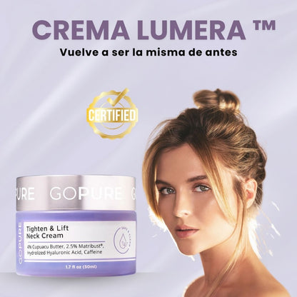 CREMA LUMÉRA™ Reafirma, Alisa y Rejuvenece tu cuello en 28 dias