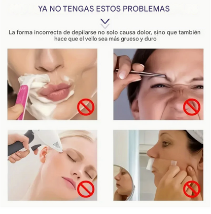 Crema Depilatoria Flamingo – Elimina el bozo en 5 minutos, sin irritación
