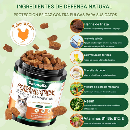 🐾 GarraProtect – Las croquetas que elimina y previene pulgas en tu mascota en 7 dias (200 croquetas)