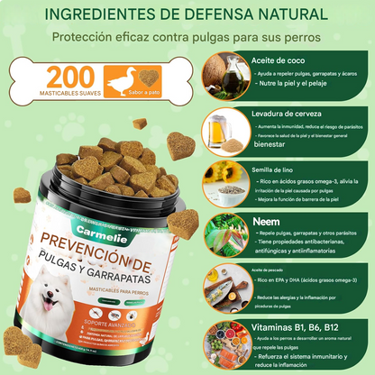 🐾 GarraProtect – Las croquetas que elimina y previene pulgas en tu mascota en 7 dias (200 croquetas)